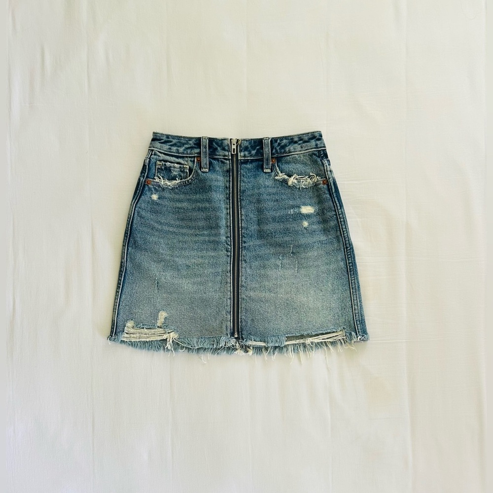 Abercrombie and Fitch Denim Mini Skirt